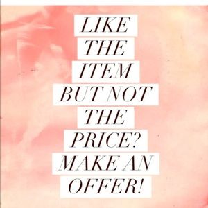 Accepting most reasonable offers 💖💖